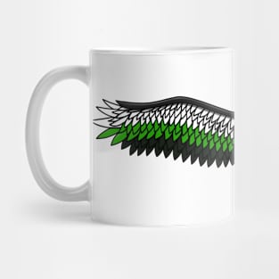 Fly With Pride, Raven Series - Neutrois Mug